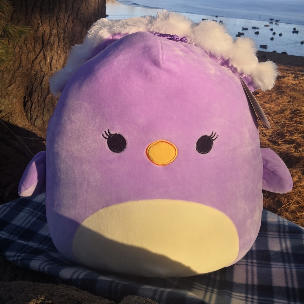 NWT 16" Squishmallow: Elina the Peacock💜